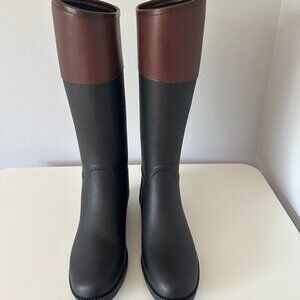 New TORY BURCH Diana Rain Boots - NIB